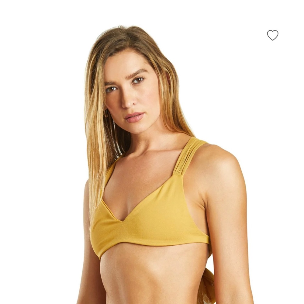 Boys + Arrows Armed Amber Dylan Did it Bikini Top NWOT XS